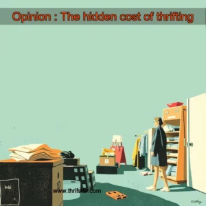 Read more about the article Opinion : The hidden cost of thrifting