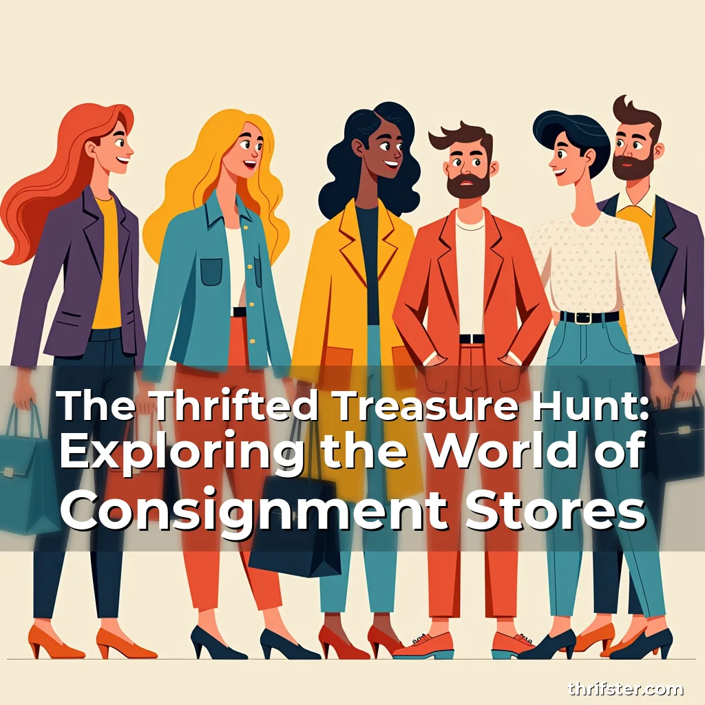 Read more about the article The Thrifted Treasure Hunt: Exploring the World of Consignment Stores