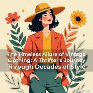 Read more about the article The Timeless Allure of Vintage Clothing: A Thrifter’s Journey Through Decades of Style