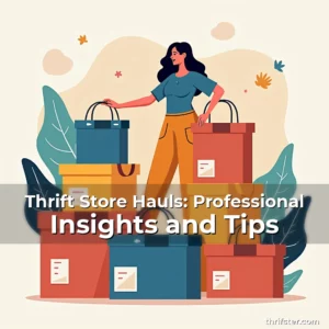Read more about the article Thrift Store Hauls: Professional Insights and Tips