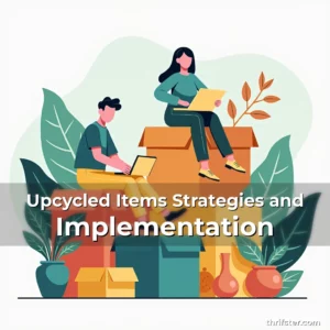 Artistic representation for Upcycled Items Strategies and Implementation