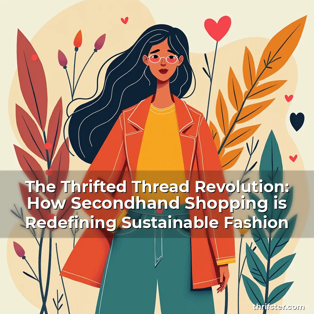Read more about the article The Thrifted Thread Revolution: How Secondhand Shopping is Redefining Sustainable Fashion